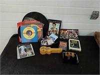 Vintage Elvis Presley lot LP records 8 track