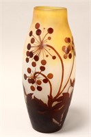 French Galle Cameo Vase, c.1910,