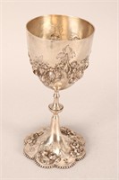 Australian Colonial Silver Goblet,