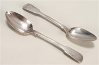 Pair of William IV Sterling Silver Spoons,