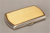 Austro-Hungarian Silver & Guilloche Cigarette Case