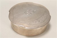 19th Century Russian Silver Box and Cover,.c1894