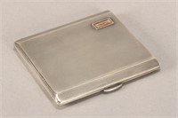 George V Sterling Silver Cigarette Case,