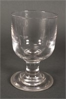 Early Victorian Glass Rummer,