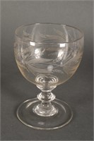 Late Georgian Glass Rummer, c.1800