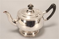 George V Sterling Silver Teapot,