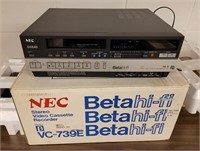 NEC Beta video recorder in original box