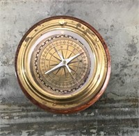 Wooden base compass