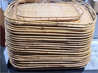 20+ Bamboo & Reed Serving Trays