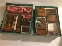 DOLL FURNITURE IN PACKAGES LOT 1