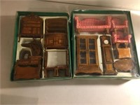 DOLL FURNITURE IN PACKAGES LOT 2