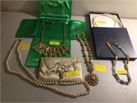 KARA ROSS, 925 AND OTHER NECKLACES LOT ~ SEE PICS
