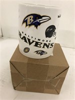 (2x bid) new 15oz nfl mug(Ravens)