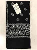 (10x bid) new black handkerchiefs