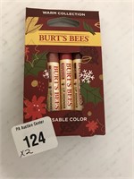(2x bid) burts bees assorted flavors