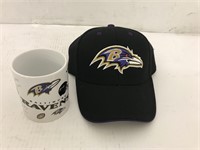 New Ravens Hat & Mug
