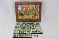 Vintage BM Series Wooden ABC Picture Blocks