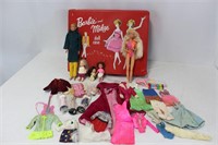 Barbie & Ken Dolls w 1963 Barbie & Midge Case