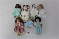Collection of Dolls. Bisque & Composite Dolls