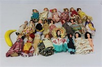 Dolls from Around the world, Vintage to Modern.