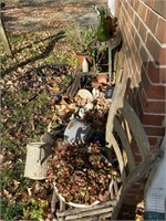 Assorted Outdoor Yard Art/Flower Pots