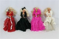 1988-1991 Vintage Holiday Barbie Collection