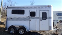Bison 2 horse trailer - Titled - No Reserve