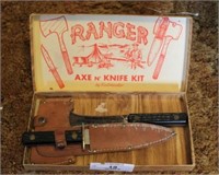 Kut Master Ranger Axe Knife Kit