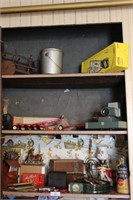Three Shelves of Assorted Collectibles