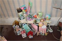 Lot of Assorted Easter Decor