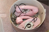 Two Toy Phones and Brumberger in Hat Box