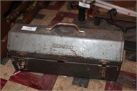 Metal Craftsman Toolbox and Contents