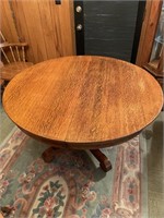 Vintage Pedestal Oval Table