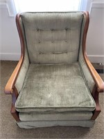Custom Upholstered Cloth Chair