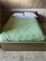 Retro Full Size Bed Frame