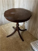 Vintage Oval Side Table