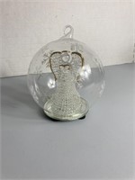 Lighted Angel Globe