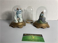 Jesus Figures w/ Glass Cloche