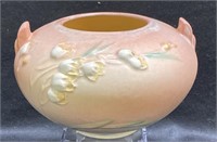 Roseville Pottery ixia pink art deco bowl 326-4”