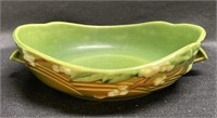 Roseville Pottery and Snowberry Console bowl Fern