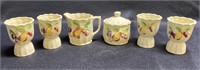 Vintage Acson China Hand Painted Creamer and