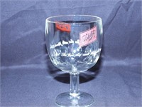 Schlitz Glass Goblet