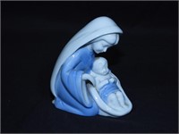 Lefton Mary & Baby Jesus Porcelain Figurine Japan