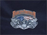 Harley Davidson Belt Buckle 1991