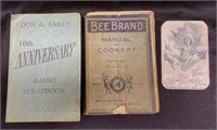 1922 Bee Brand Manual of Cookery  hardback, Don &