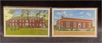 Vintage Elkin NC post cards