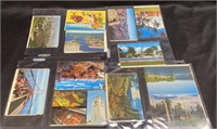 38 plus Assorted post cards