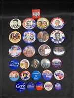 Presidential Memorabilia buttons