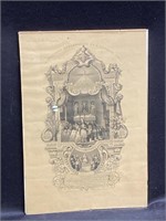 Antique confirmation certificate