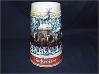 Budweiser Christmas Stein
